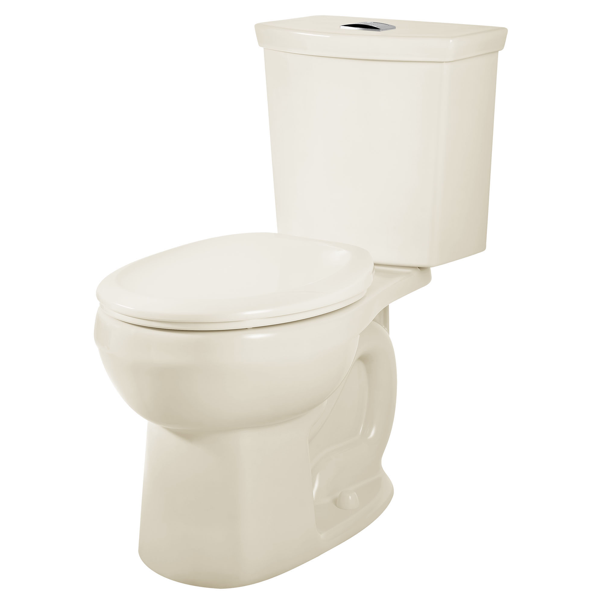H2Option® Two-Piece Dual Flush 1.28 gpf/4.8 Lpf and 0.92 gpf/3.5 Lpf Standard Height Round Front Toilet Less Seat
